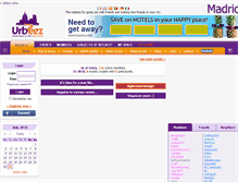 Tablet Screenshot of madrid.urbeez.com